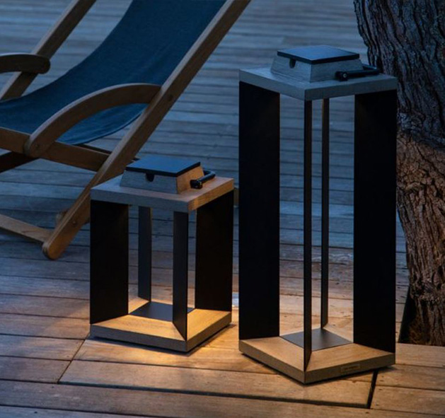 07_Mobilier_de_jardin-marques-Les-Jardins-lanterne Lanterne solaire rechargeable de la marques Les Jardins
